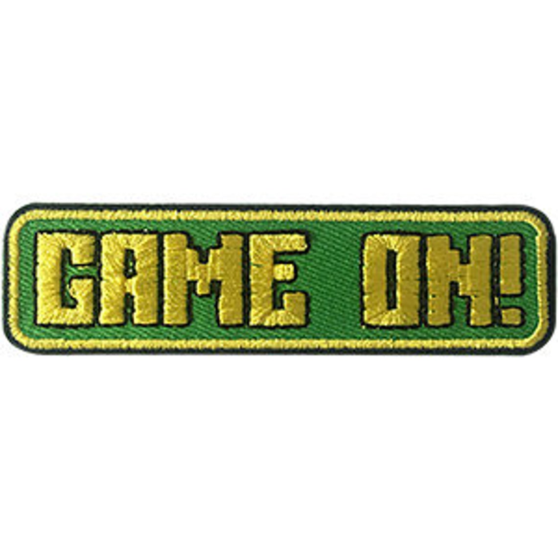 GAME ON Video Games Patch Embroidered Patch Applique Etsy