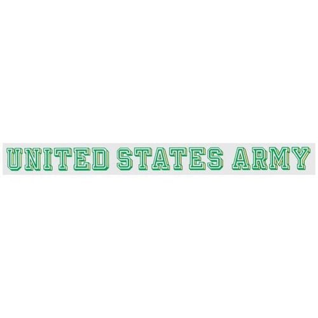 UNITED STATES ARMY Window Strip Decal United States Army Window Strip ...