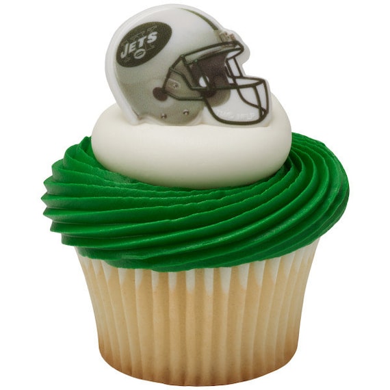 New York Jets Edible Cake Toppers Round – Cakecery