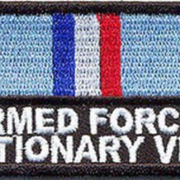 Embroidered Military Ribbon Patch Etsy