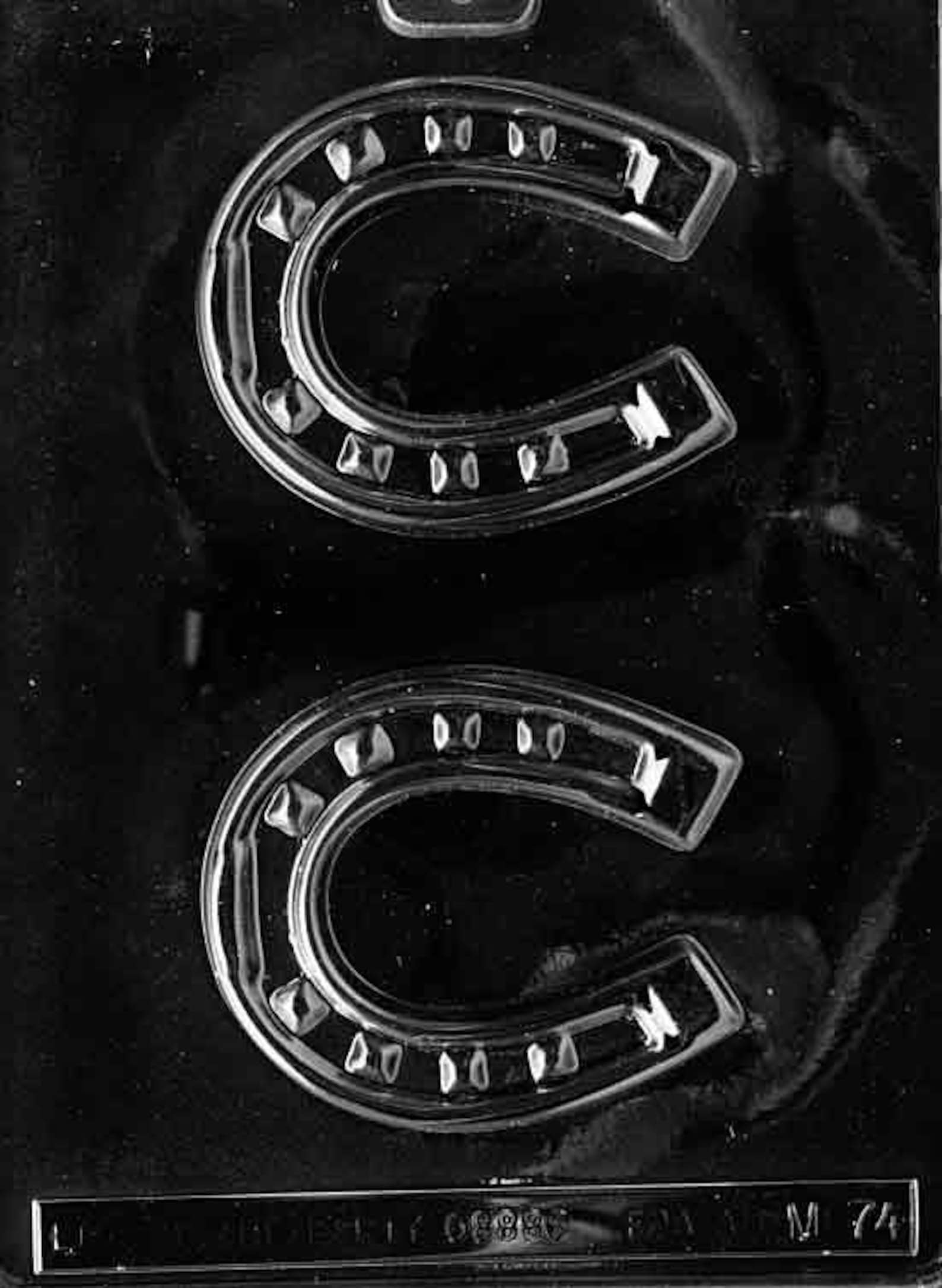 HORSESHOE Chocolate Candy Mold Etsy