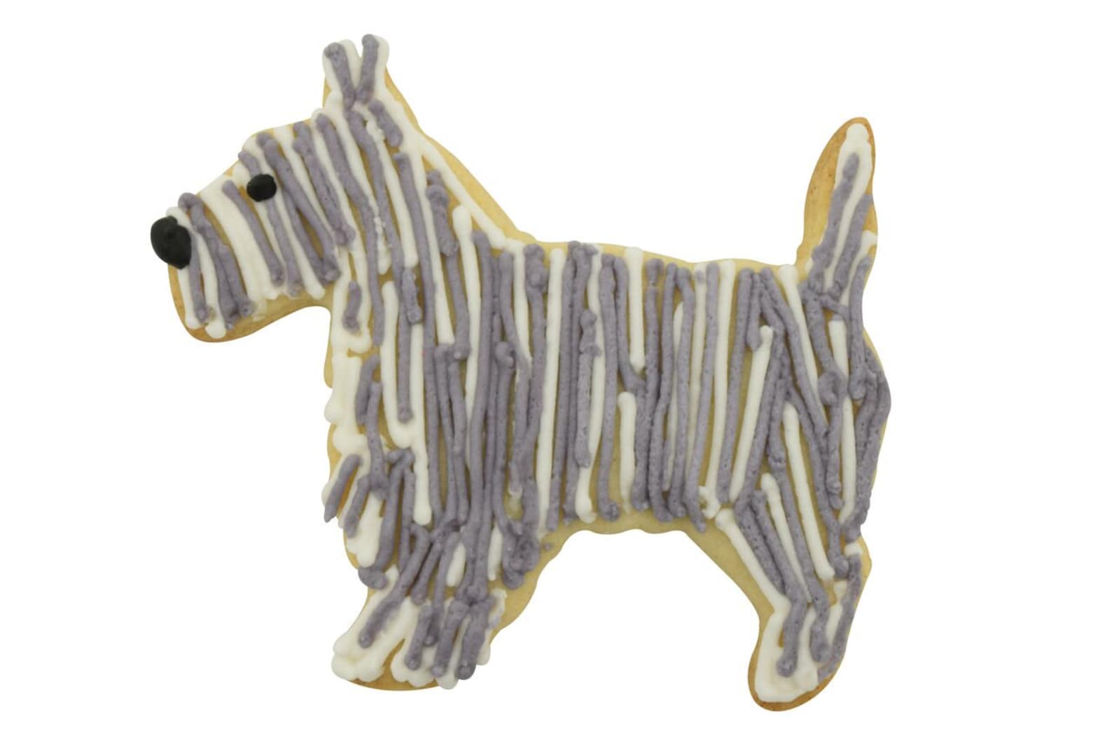 SCOTTIE DOG Cookie Cutter Metal 2.5 Inches Stencil Fondant Etsy