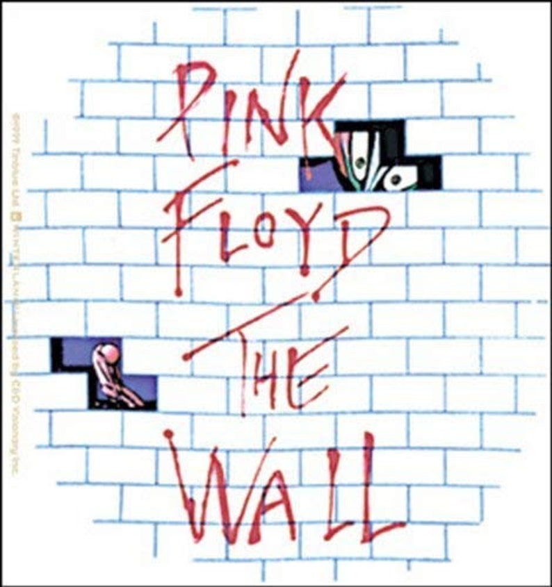 PINK FLOYD The Wall Sticker Decal Rock Band Etsy