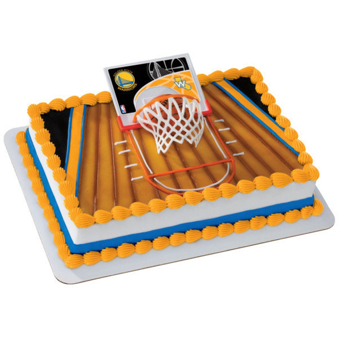 GOLDEN STATE WARRIORS Cake Topper Nba Birthday Slam Dunk Team Etsy