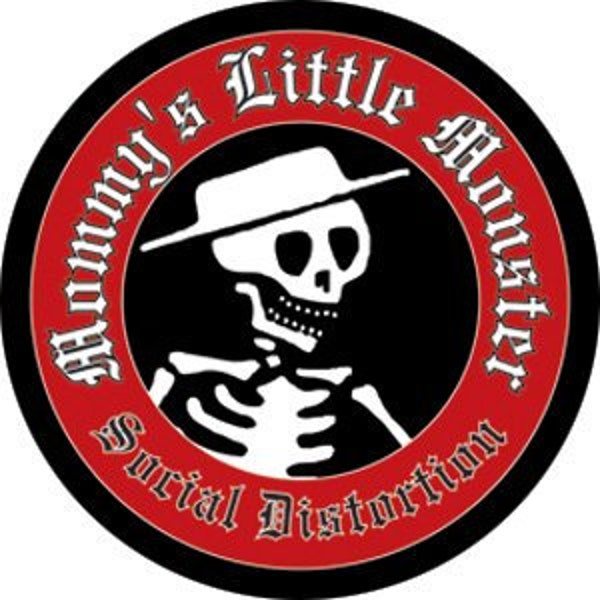 SOCIAL DISTORTION Little Monster Pinback Button Badge - American Punk Rock Band - Round 1.25" Button Craft Supply