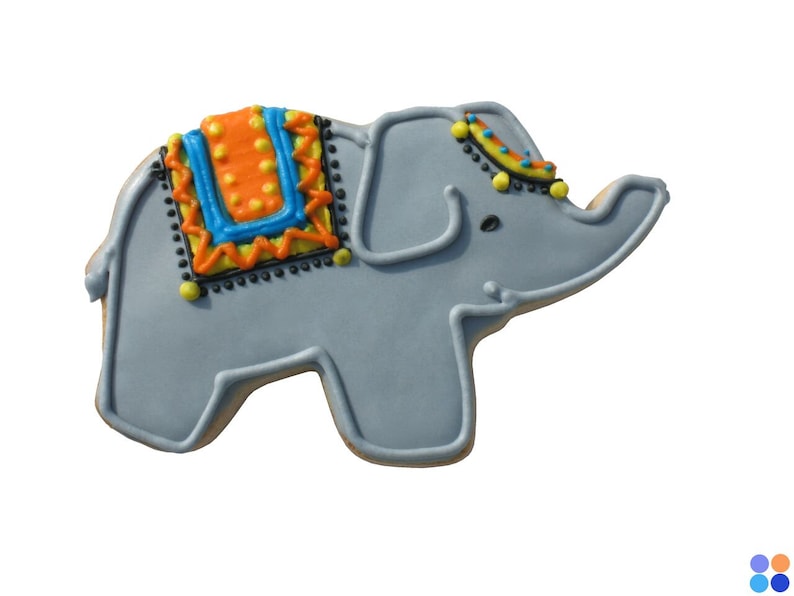 ELEPHANT Cookie Cutter Metal 3 Inches Stencil Fondant - Etsy