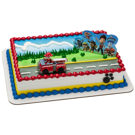 Buy PAW PATROL Just Yelp for Help Cake Topper Cake Decoration Online in  India - Etsy