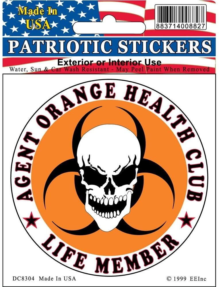 Agent Orange Decal - Etsy
