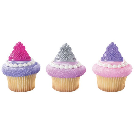 Louis Style Inspired Cupcake Toppers Pink