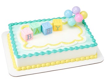 Abc Cake Topper Etsy