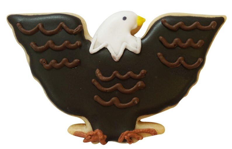 AMERICAN EAGLE Cookie Cutter Metal 4.5 Inches Stencil Etsy