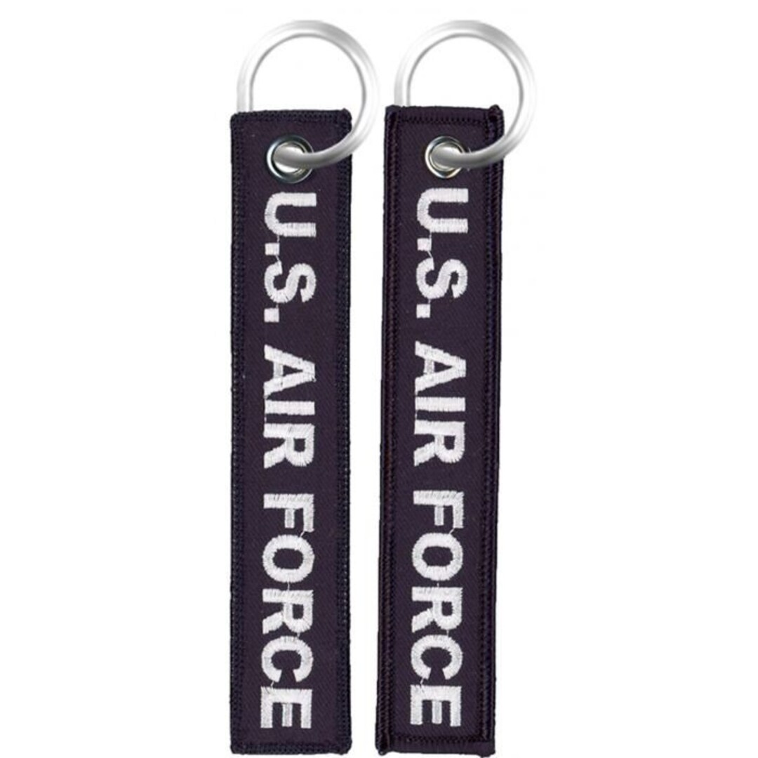 U.S. Air Force Keychain United States Air Force Embroidered Etsy