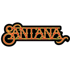 SANTANA Logo Sticker Decal - 8x2.8 Inch - Carlos Santana American Rock Band Vinyl Decal Sticker Craft Supply