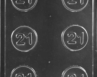 21 th Year Old CHOCOLATE Candy MOLD Birthday Legal Age Number Cocktails 21 th Year Old CHOCOLATE Candy MOLD Birthday Legal Age Number Cocktails