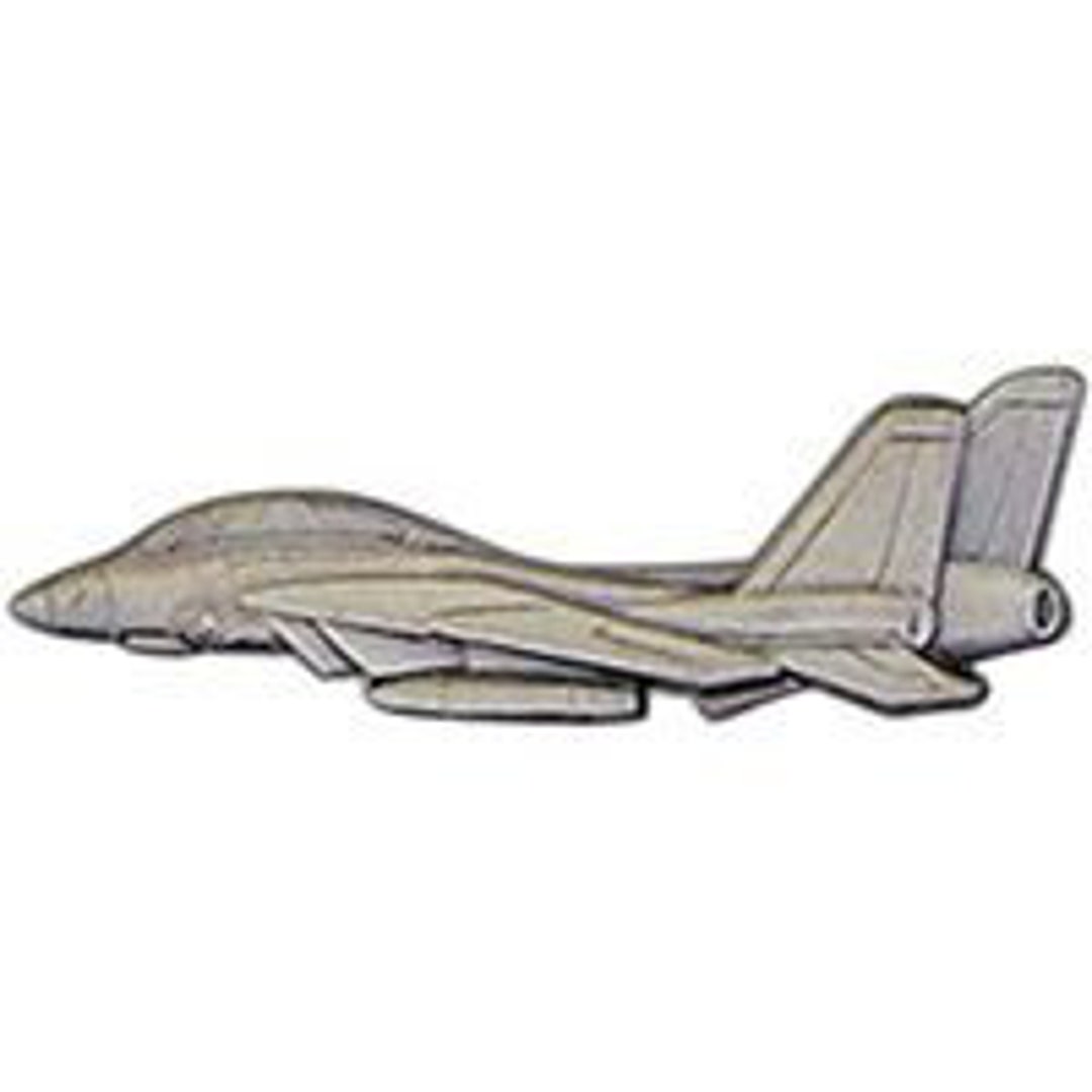 F-014 TOMCAT Pewter Lapel Pin United States Air Force USAF U.S. Enamel ...