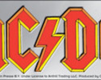 Ac Dc Bumper Sticker - Etsy