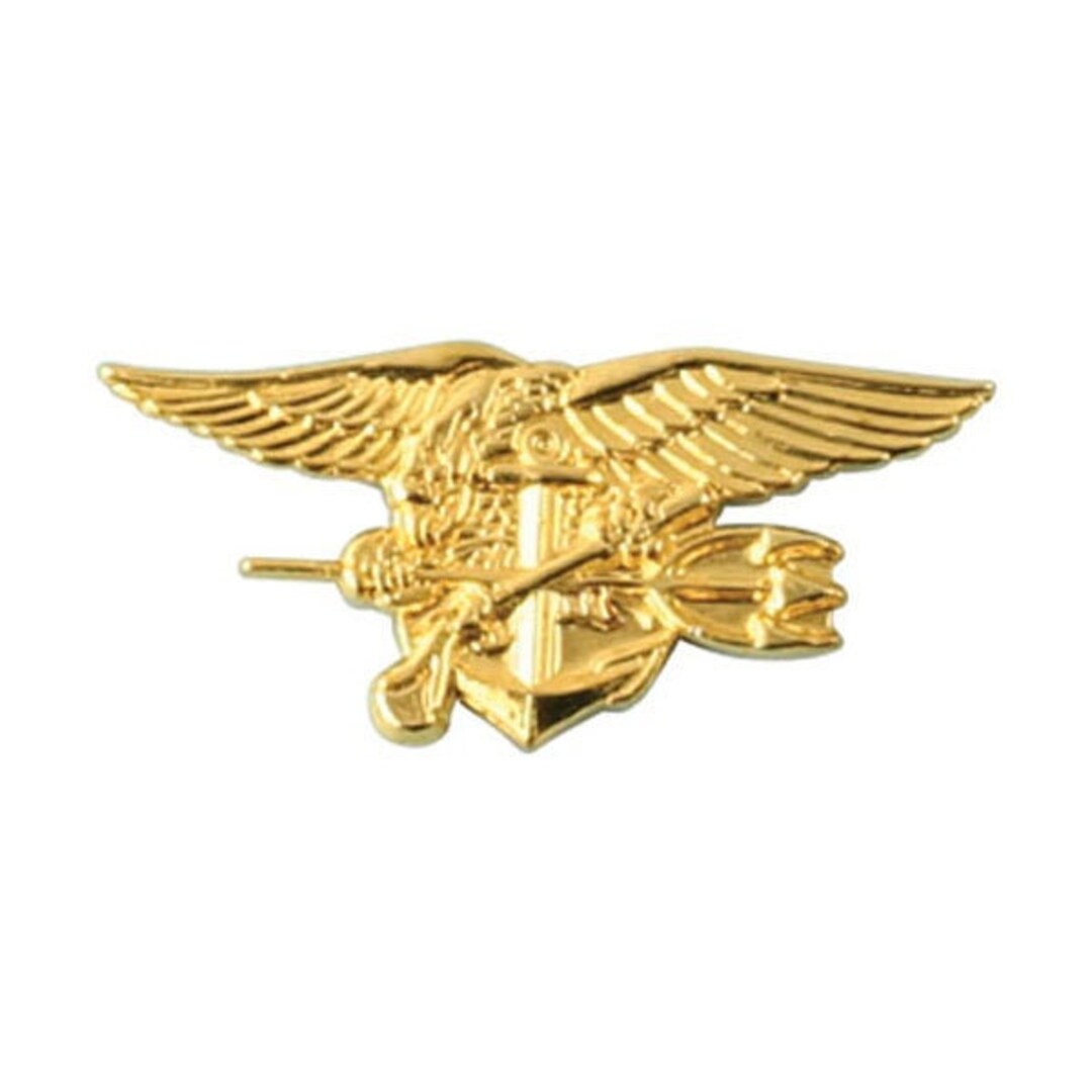 US NAVY Special Warfare Seal Trident Lapel Pin United States Navy USN