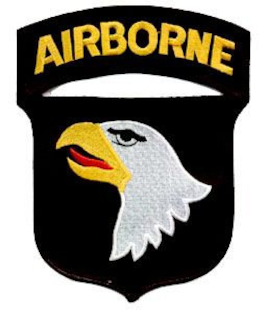 101st AIRBORNE SCREAMING EAGLES Embroidered Patch United States Army