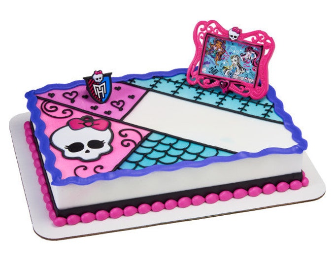 monster-high-cake-topper-best-beasties-skull-ring-picture-frame