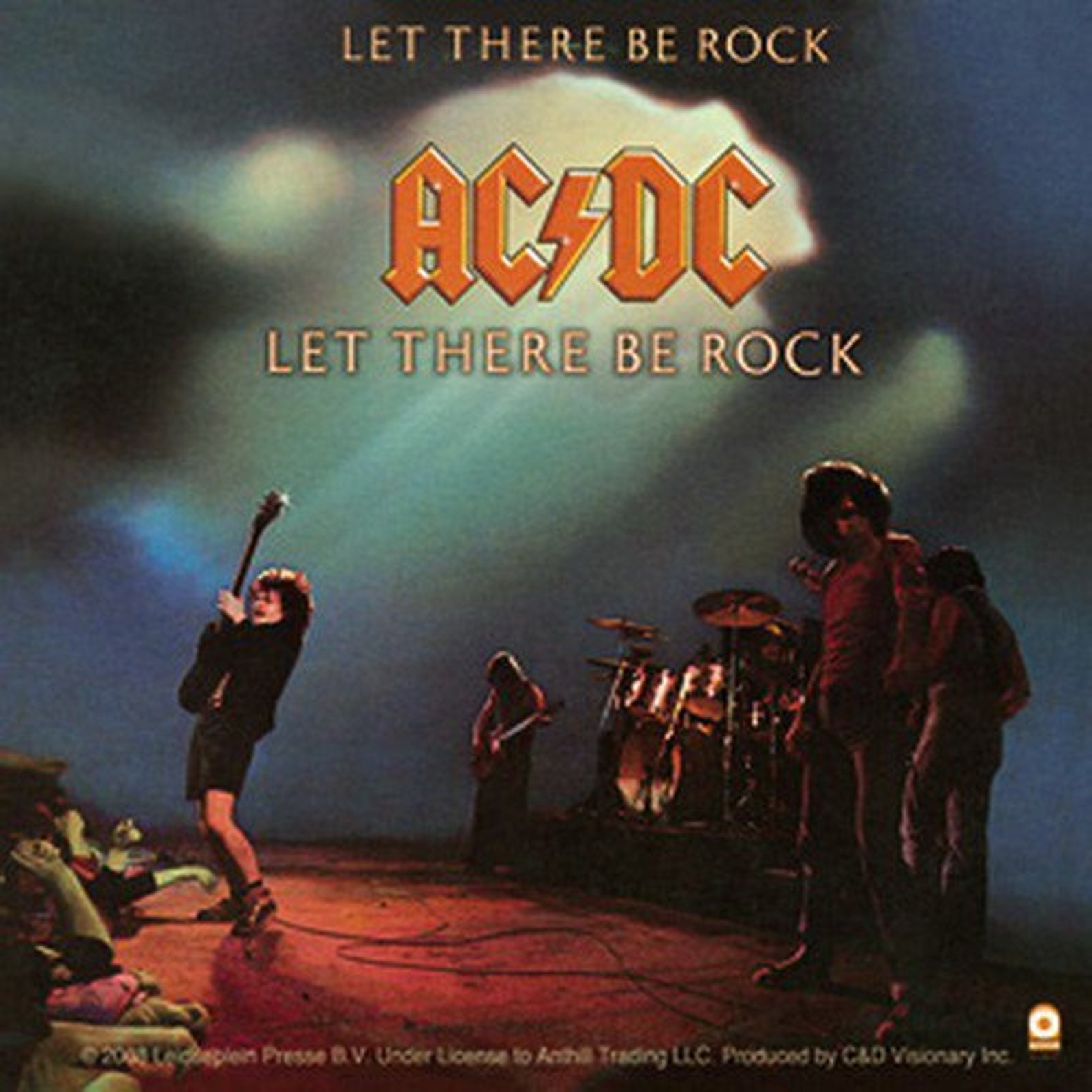 ACDC Let There Be Rock Rock Sticker Decal Rock Band AC/DC Craft Supply