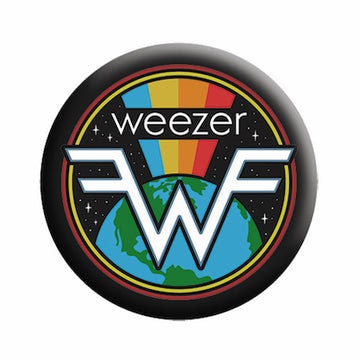 Weezer 1 Button Pin Set Rivers Cuomo Hard Rock Pop Indie Emo Band