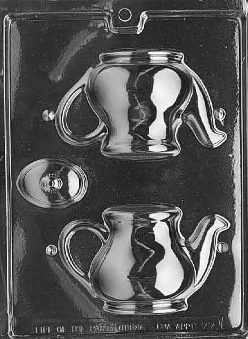 TEA POT Chocolate Candy Mold Etsy