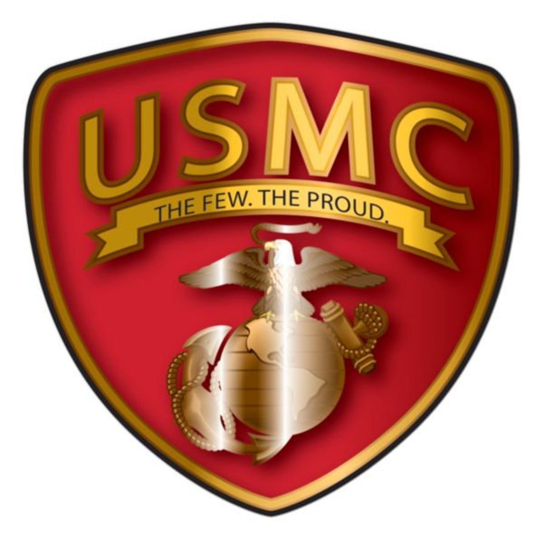 Usmc The Few The Proud Vinyl Decal Sticker 3 75 Inch United States