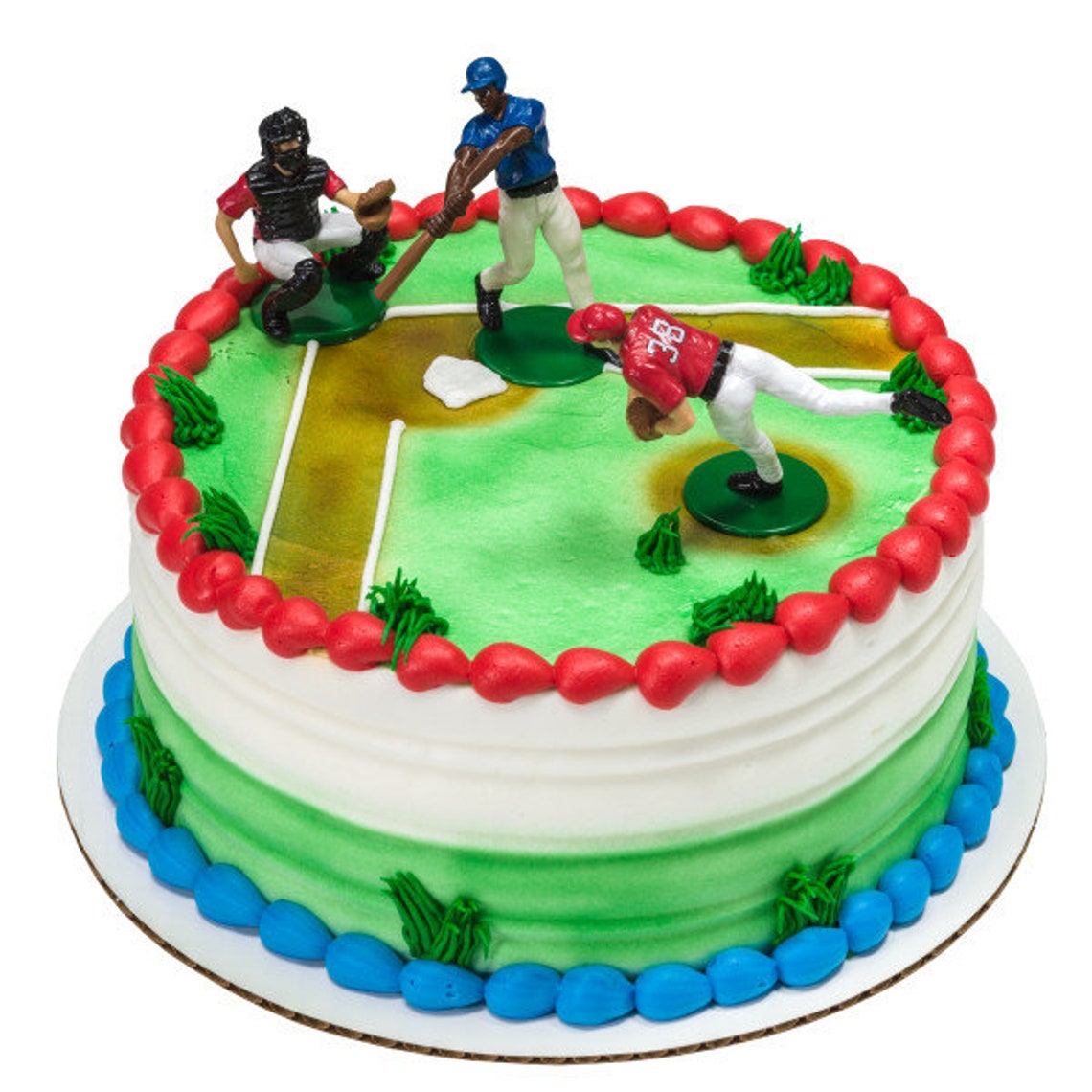 BATTER UP BASEBALL Cake Topper Pitcher Catcher Cake Decoration Etsy