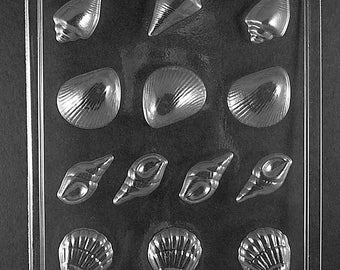 TINY SHELL ASSORTMENT Chocolate Candy Mold | Etsy