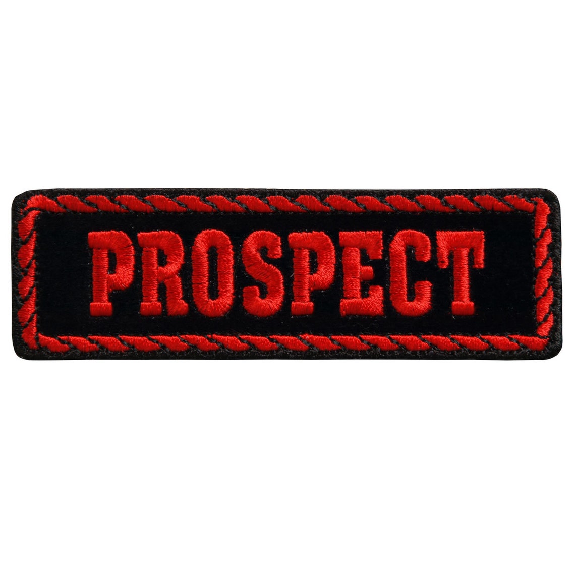 PROSPECT Patch MC Club Officer Biker Motorcycle Embroidered Etsy