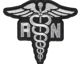 REGISTERED NURSE RN Embroidered Patch Craft Supply