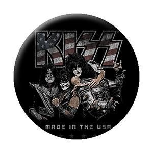 KISS 80's Hair Band Classic Hard Rock Music Pinback Buttons, 1 Pins, Set  of 20