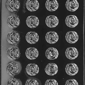 BITE SIZE ROSES Chocolate Candy Mold Craft Supply