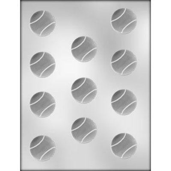 TENNIS BALL Chocolate Candy Mold Tennis Ball Racket Team Etsy