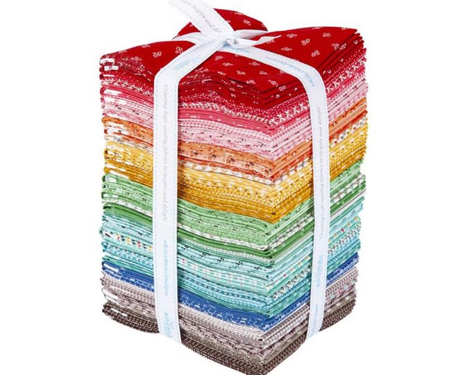 Prim Fat Quarter Bundle by Lori Holt - Bee in My Bonnet - for Riley ...