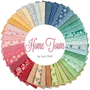 Home Town Fat Quarter Bundle by Lori Holt for Riley Blake - Quilt Shop Cut Bundle