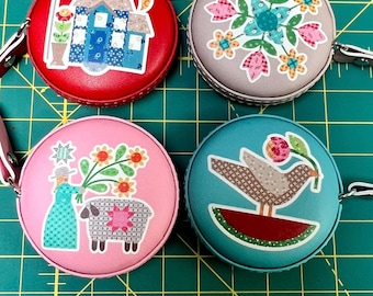 Prairie Home Vintage Retractable Tape Measure  by Lori Holt - Bee in My Bonnet