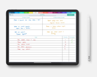 Digital Business Planner for GoodNotes, Solopreneur PDF (2023)