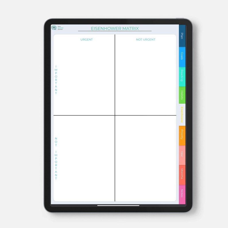 2026 Weekly Digital Planner – Hyperlinked PDF Template for Ipad ...