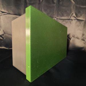 Lab Rat Model XS Nomad Lyte 10"x7" Flow Hood – Black Body with Custom Color Frame & Cover Green