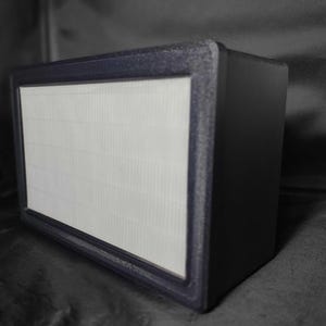 Lab Rat Model XS Nomad Lyte 10"x7" Flow Hood – Black Body with Custom Color Frame & Cover image 4