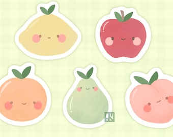 Fruit Sticker Pack (15 Stück)