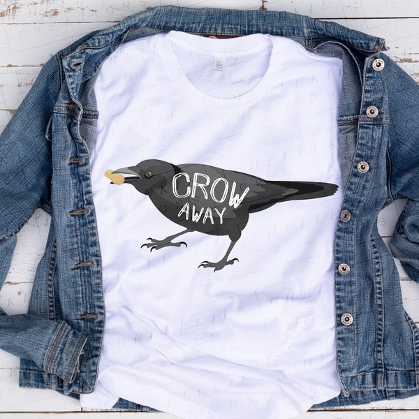 Crow Friend T-Shirt, Corvid Tee, Unisex Shirts, Gifts for Bird Lovers, Cute Shirt, Crows and Ravens, Birdwatching Gift