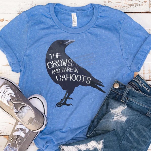 Crow Bird AOP Half Sleeve T-Shirt & Short Set