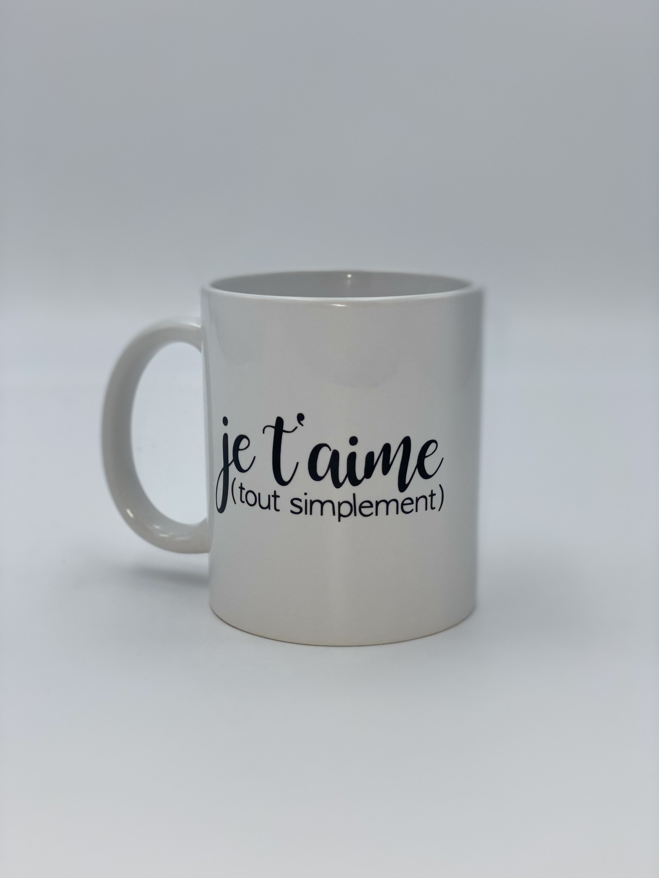 Tasse Personnalisée, Mug Personnalisé - Je T'aime