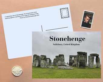 Stonehenge Postcard SALISBURY UK