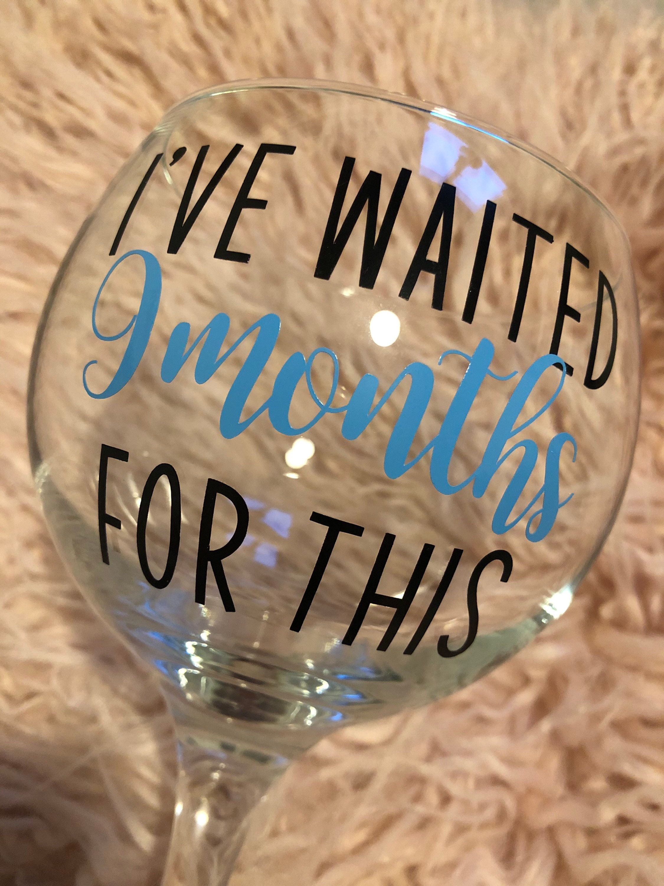 Pregnancy Gin Glass New Mum Gin Glass Baby Shower Gift Etsy UK
