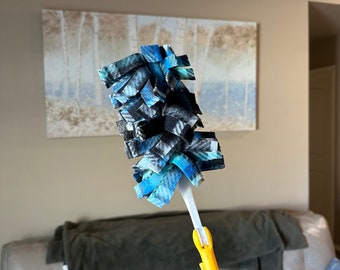 Custom Eco-Friendly Swiffer Style Duster Covers, Reusable, Washable, Zero Waste