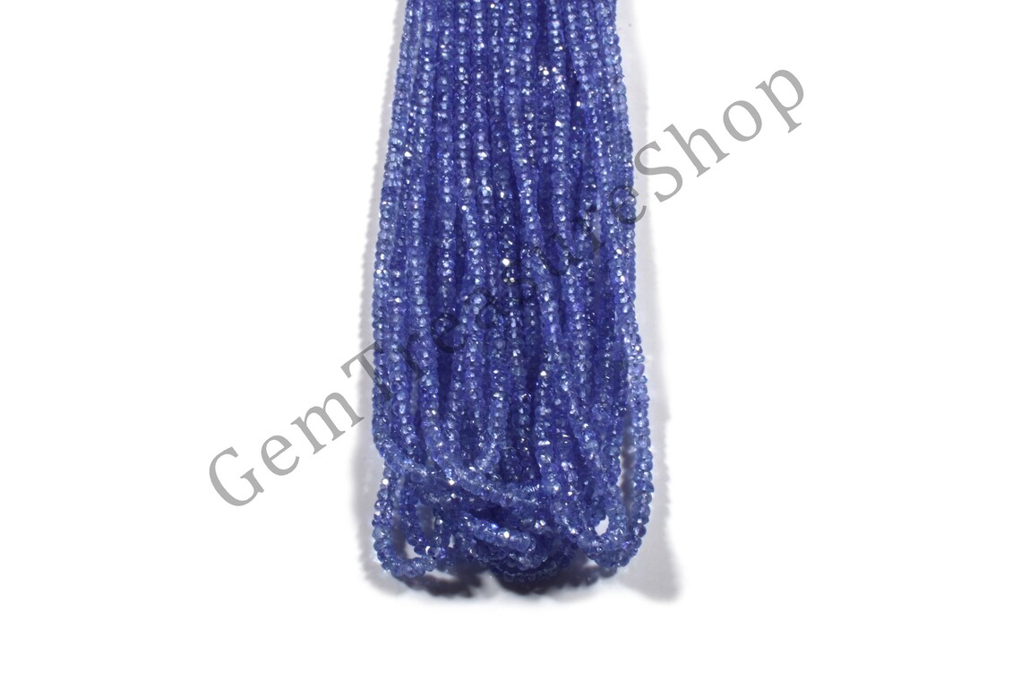 Closeout SALE Full Hank of 3-4 MM Natural Tanzanite Faceted | Etsy