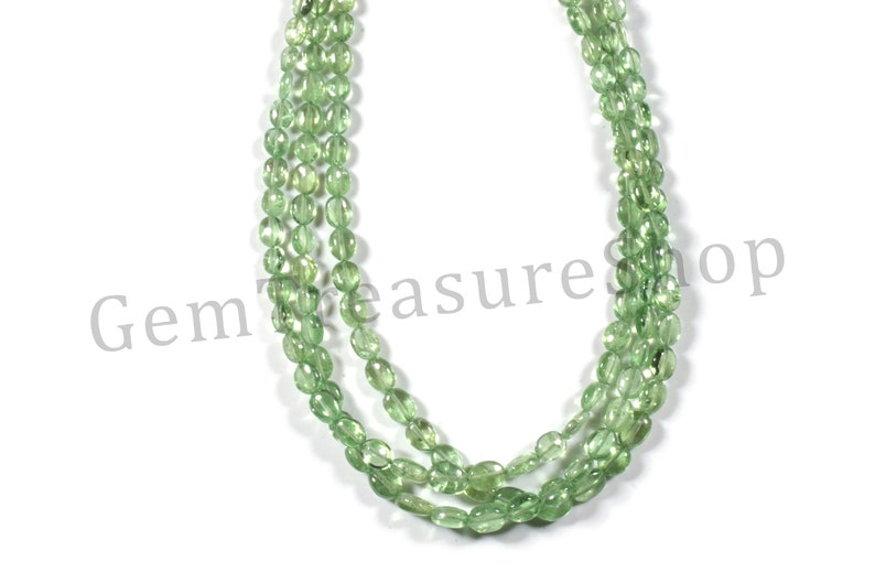 Tsavorite Necklace 97Cts, Total 3 Strands of 16 Inches CLOSEOUT SALE 100/% Natural Green Tsavorite Smooth Nuggets Beads 3.5x3-5.5x4.5 mm